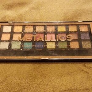 Profusion Cosmetics Metallics Palette with Gold and Purple Hues